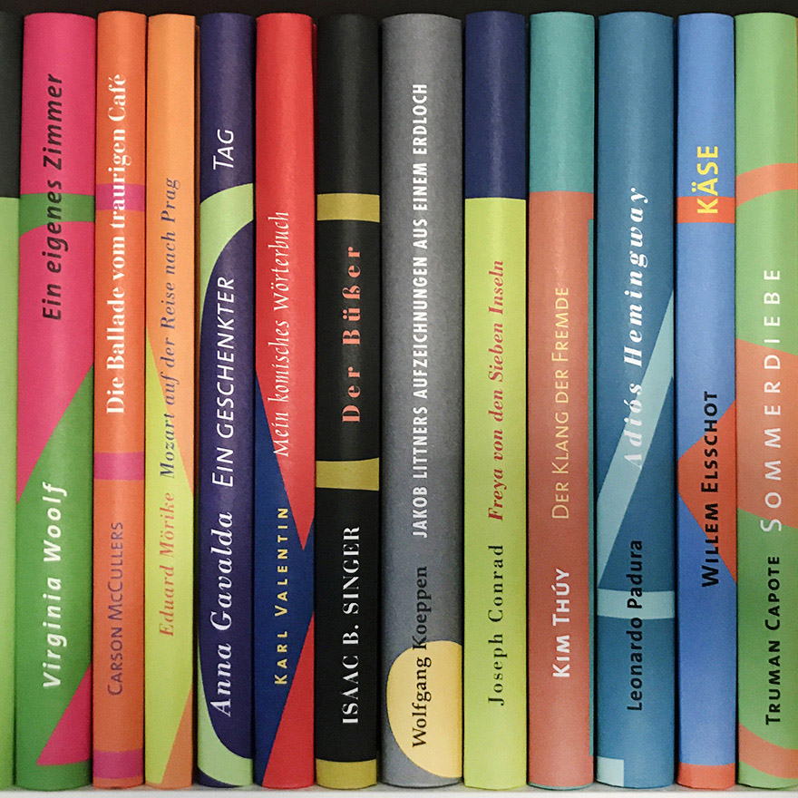 »Die kleine Reihe«<br>Reihengestaltung innen und außen<br>Büchergilde Gutenberg<br> 