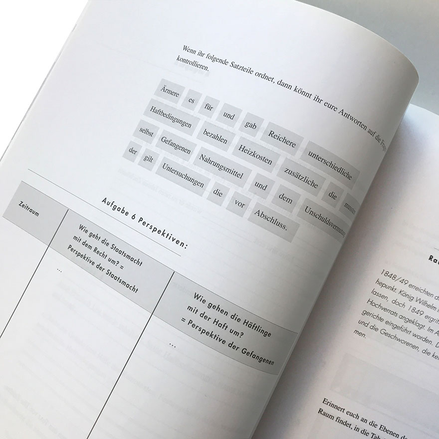 Handreichungen für Schulen, Sekundarstufe I und II<br>Gestaltung im Erscheinungsbild des<br>Hauses der Geschichte Baden-Württemberg<br> 