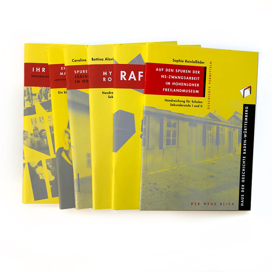 Handreichungen für Schulen, Sekundarstufe I und II<br>Gestaltung im Erscheinungsbild des<br>Hauses der Geschichte Baden-Württemberg<br> 